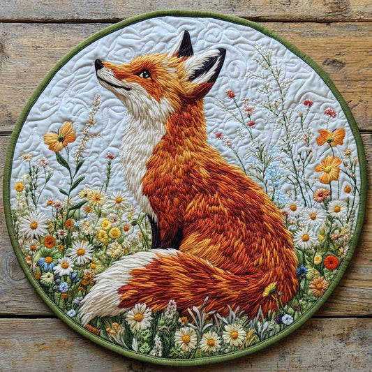 Innocent Fox CQ1005023CL Quilted Round Mat