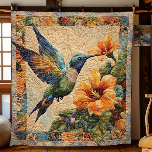 Golden Hummingbird WN2412002CL Quilt