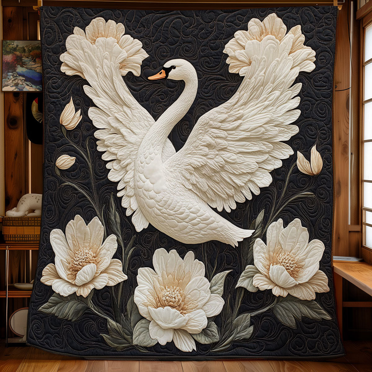 Serenade In White WY2403048CL Quilt