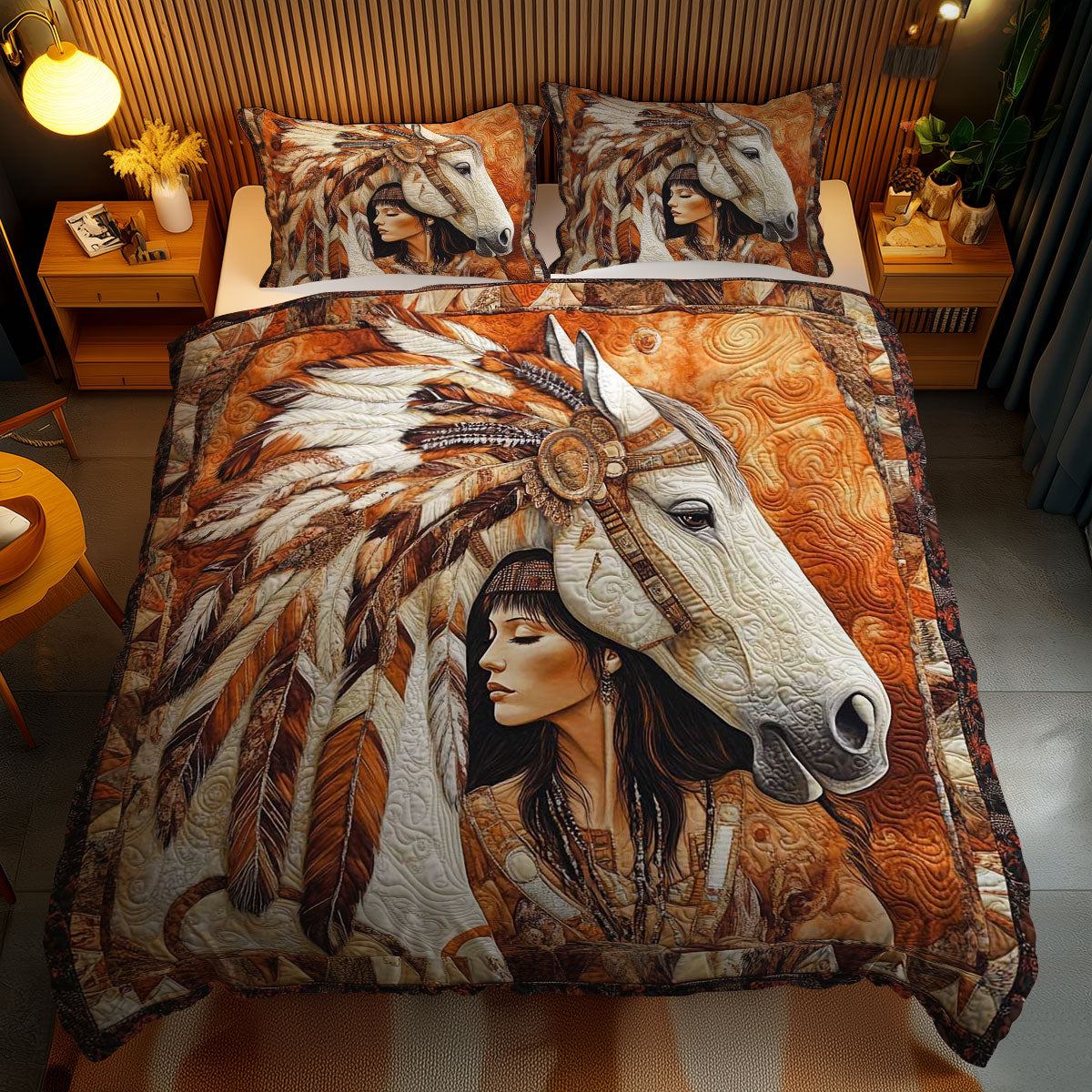 Spirit Horse WN0402089CL Duvet Cover Set