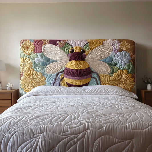 Blooming Bee QA2412008CL Quilted Headboard Slipcover