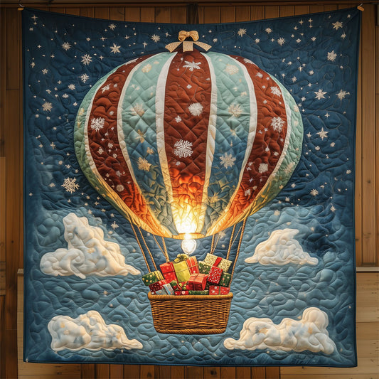 Christmas Hot Air Balloon LT2709015CL Quilt