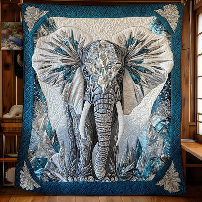 Winter Elephant WY0201049CL Quilt