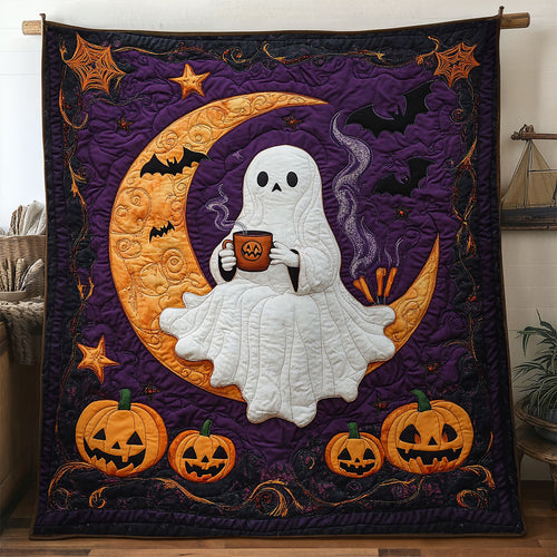 Ghostly Gourd Garden WN2507027CL Quilt