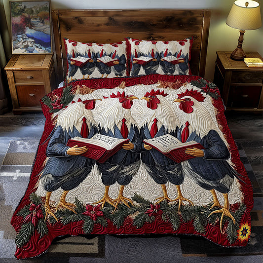 Chicken Choir WY1212034CL Duvet Cover Set