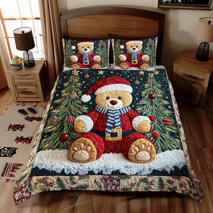 Christmas Bear WJ2111033CL Duvet Cover Set