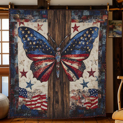 Flag Wings Butterfly WN3012006CL Quilt