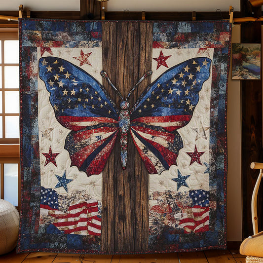 Flag Wings Butterfly WN3012006CL Quilt