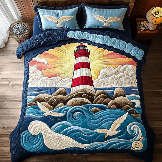 Coastal Lighthouse WJ2204011CL Duvet Cover Set