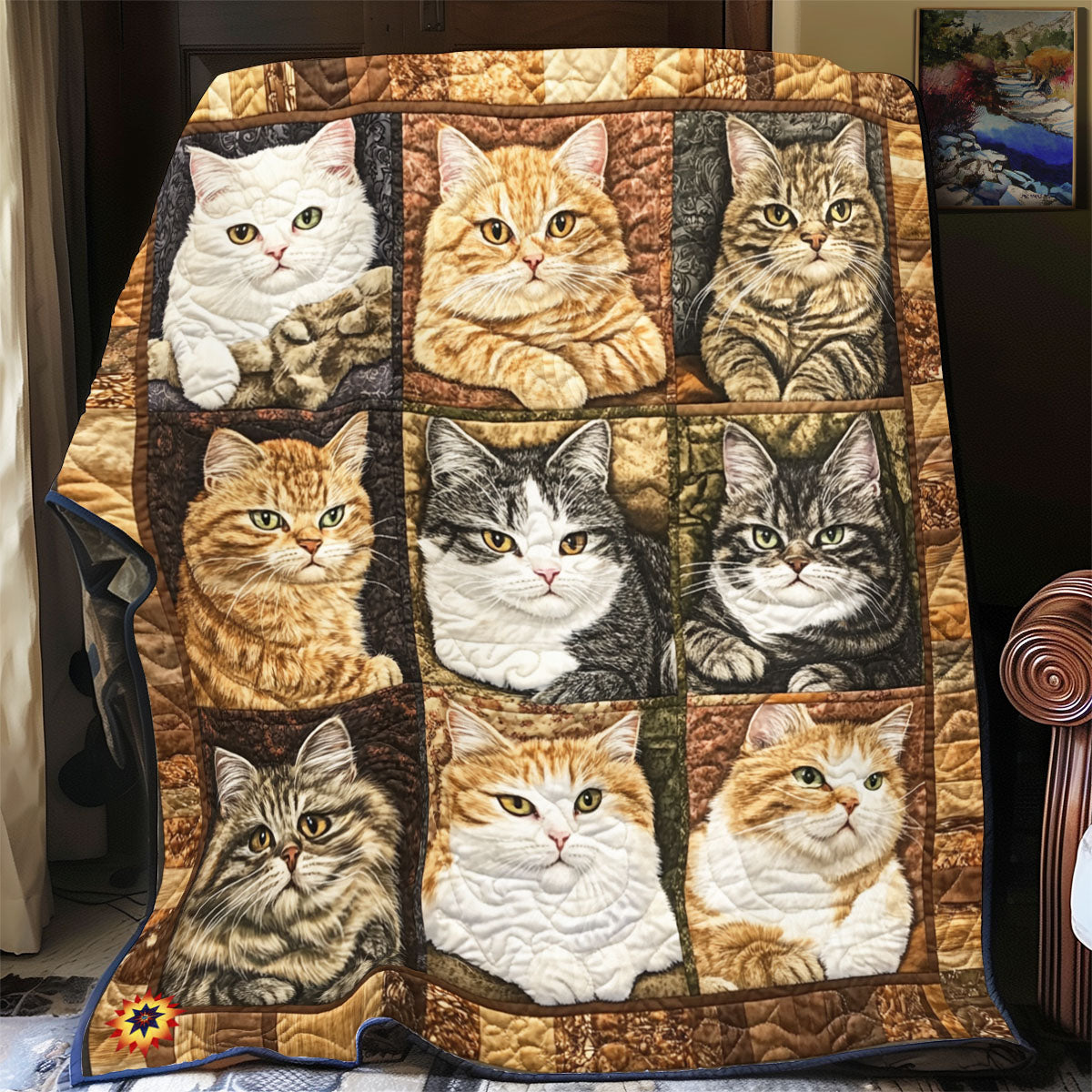 Cat YR2512012CL Quilt