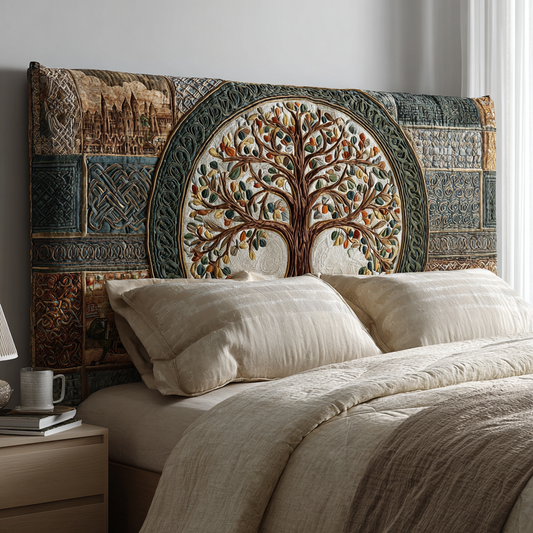 Tree Of Life XR1712016CL Quilted Headboard Slipcover