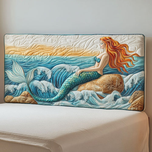 Sea Reverie CP0301012CL Quilted Headboard Slipcover