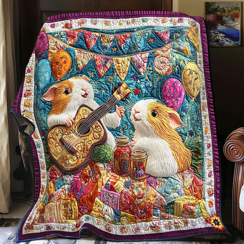 Guines Pig In Party WY2612018CL Quilt