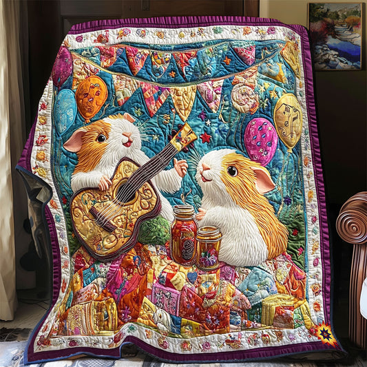 Guines Pig In Party WY2612018CL Quilt