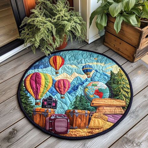 Skybound Dream CW2205396CL Quilted Round Mat