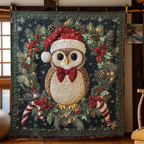 Christmas Owl Delight WN2911003CL Quilt