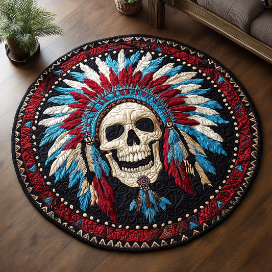 Echoes of the Ancients CM2005009CL Quilted Round Mat