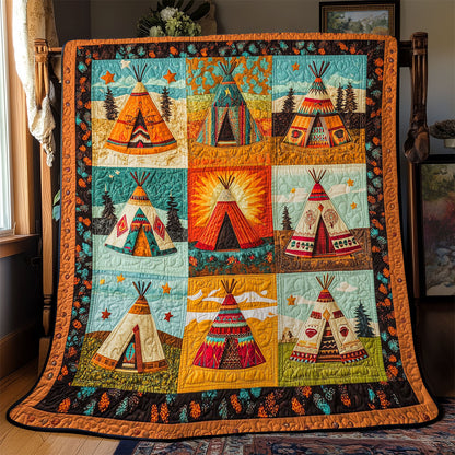 Sunlit Spirit Tepee WJ0601018CL Quilt