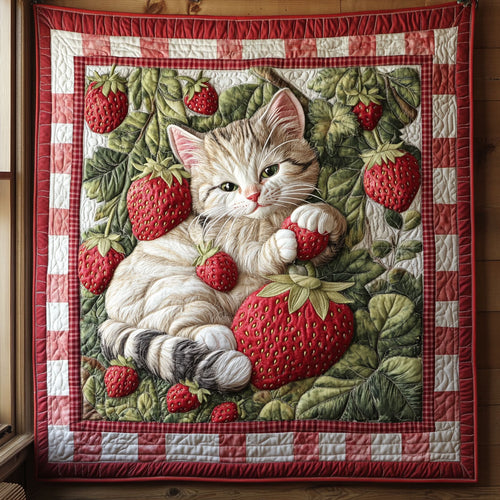 Strawberry Lover CP0606045CL Quilt