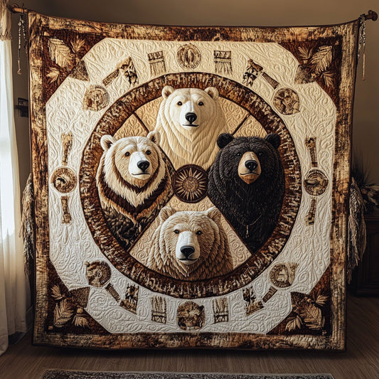 Grizzly Bear WY1308013CL Quilt