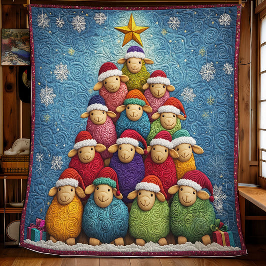 Wooly Christmas CP1811024CL Quilt