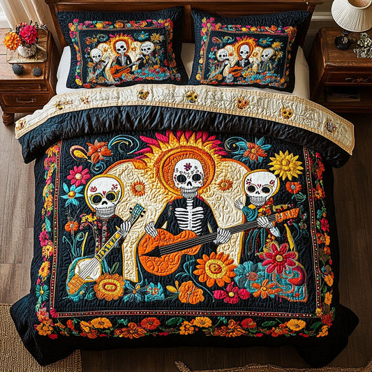 Calavera Mariachi Band WY0608061CL Duvet Cover Set