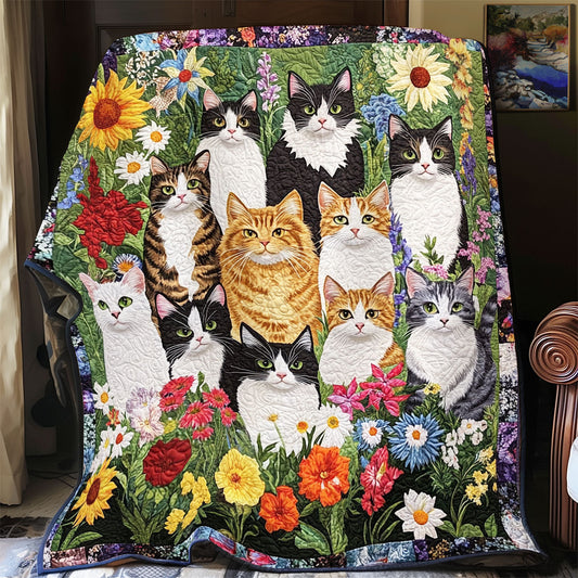 Blossom & Whiskers YR2001015CL Quilt