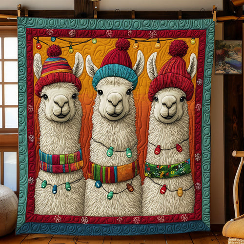 Merry Llama CP1711082CL Quilt