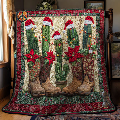 Santa Cactus Boot WN2711016CL Quilt