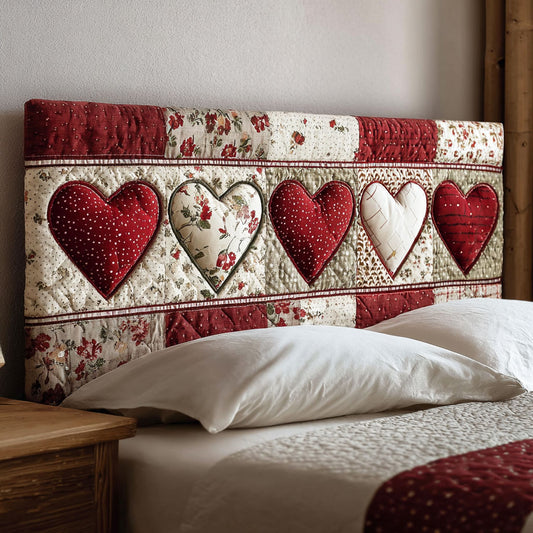 Hearts Row CP1612023CL Quilted Headboard Slipcover