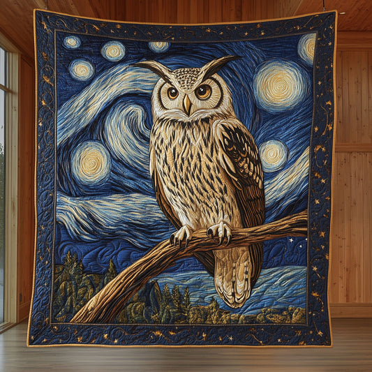 Starlit Owl Dream CW1706044CL Quilt