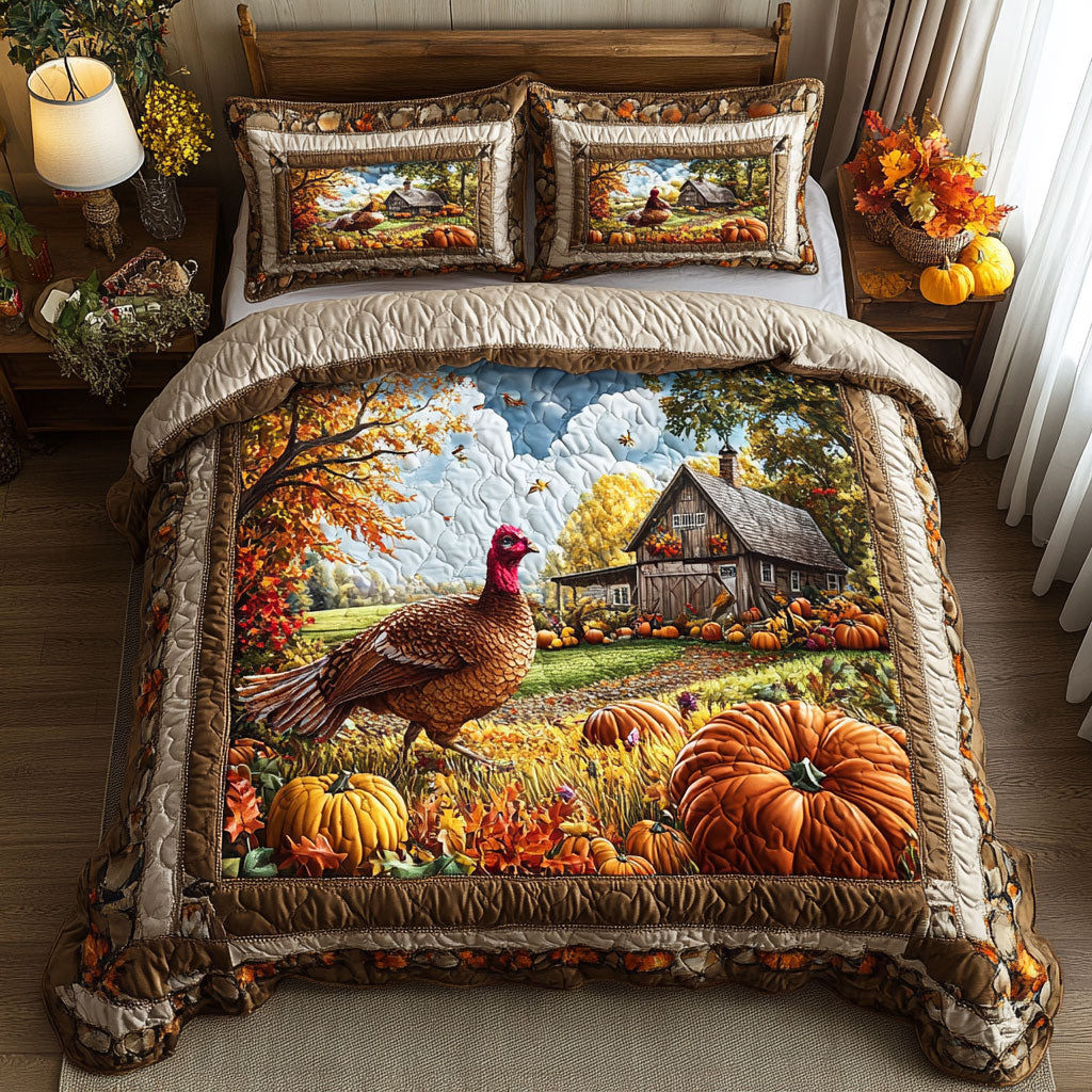 Orchard Turkey WN0409076CL Duvet Cover Set