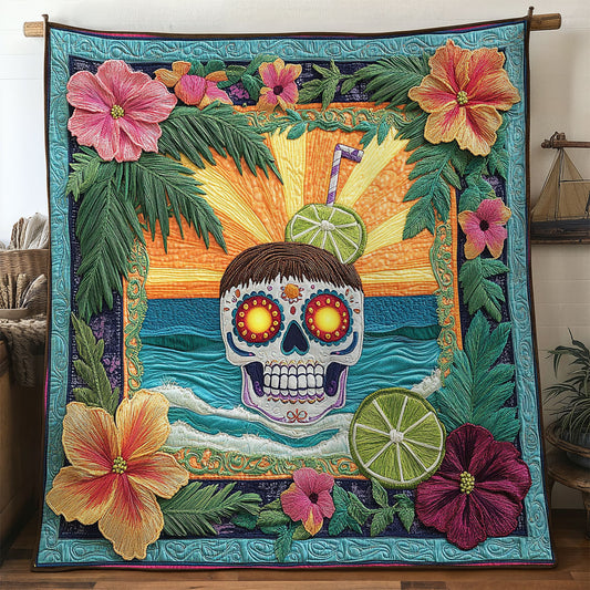 Hawaiian Skull WN2805002CL Quilt