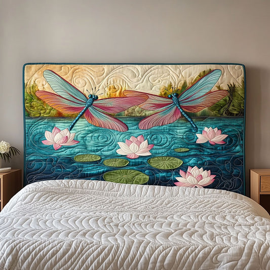 Lotus Dragonfly QA1812009CL Quilted Headboard Slipcover