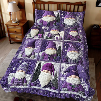 Purple Gnomes WU2612002CL Duvet Cover Set
