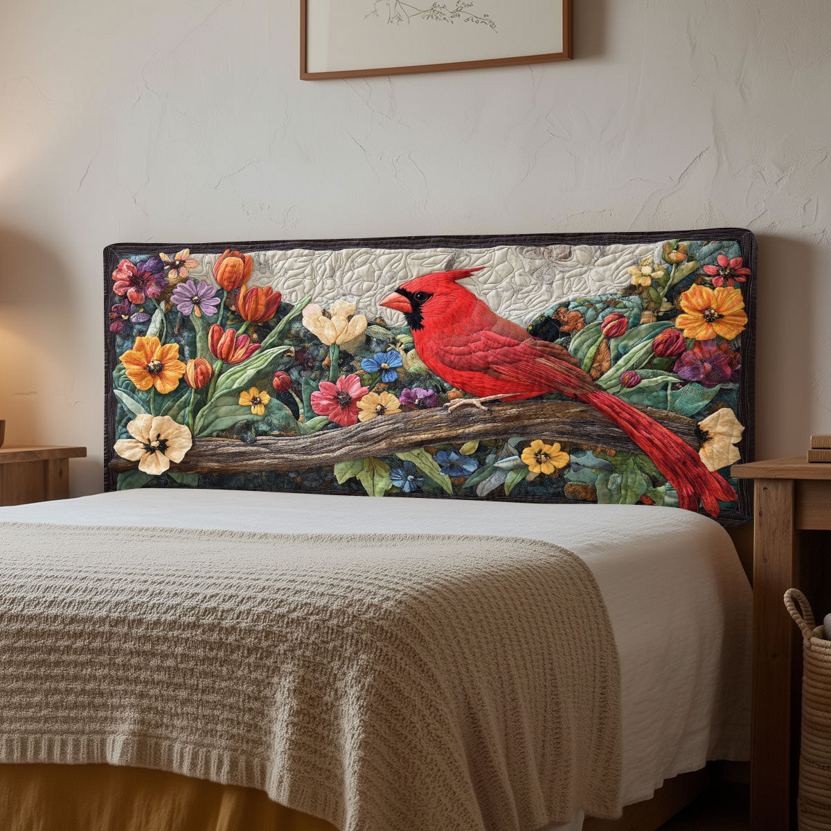 Scarlet Song CP1512042CL Quilted Headboard Slipcover