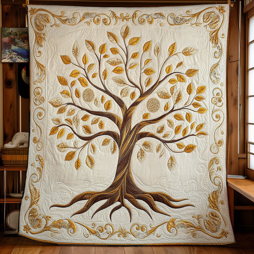 Autumn Tree WY2102001CL Quilt