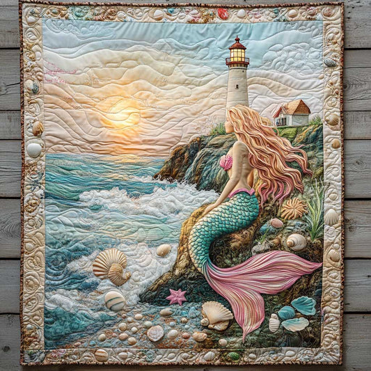 The Mermaid and the Dawn CQ1205014CL Quilt