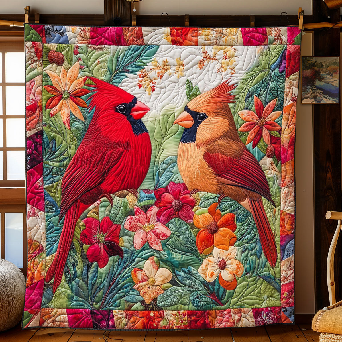 Cardinal Bloom WJ3012004CL Quilt