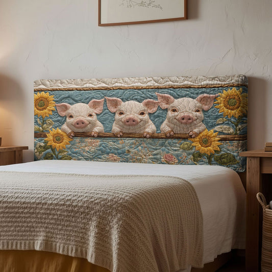 Country Pig WN2512004CL Quilted Headboard Slipcover