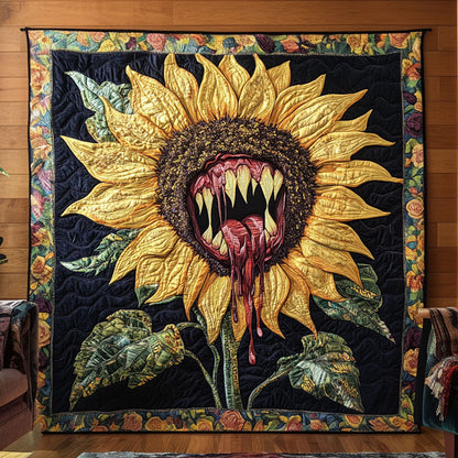 Terrifying Sunflower Abyss WN1209033CL Quilt