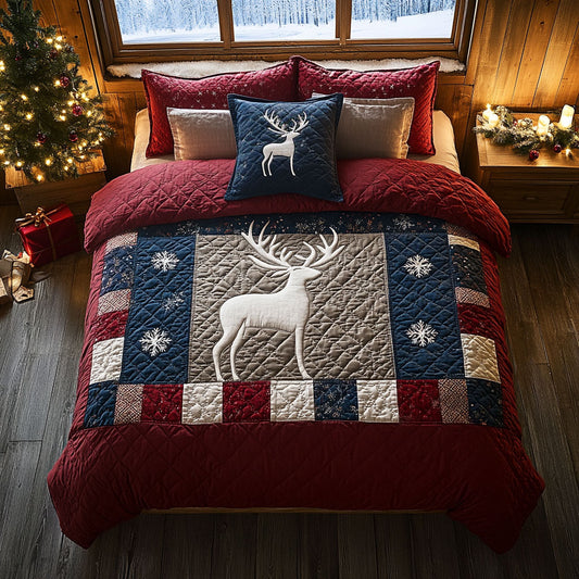 Reindeer Snow Glow CW2208029CL Duvet Cover Set