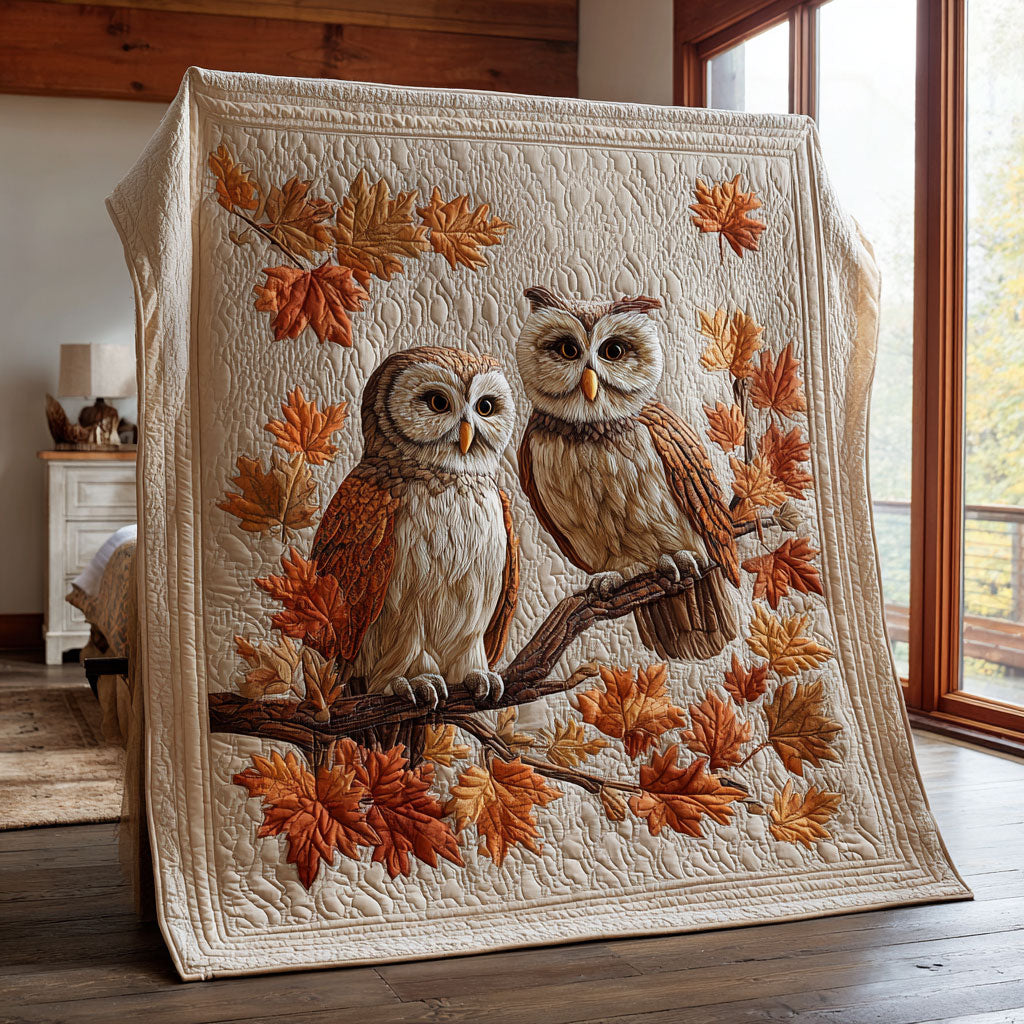 Autumn Owl CW0407006CL Quilt