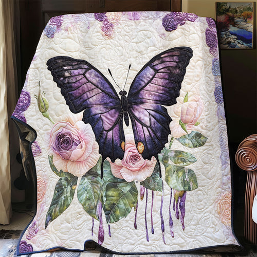 Lavender Bloomflight WX1306021CL Quilt