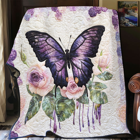 Lavender Bloomflight WX1306021CL Quilt