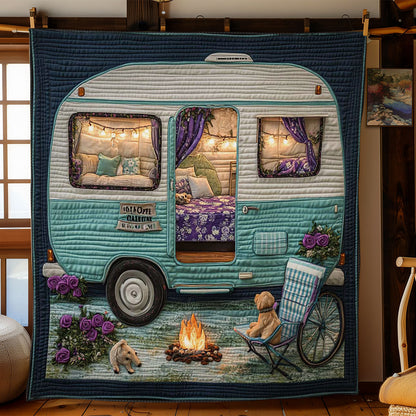 Retro Camper Dreams WN1504056CL Quilt