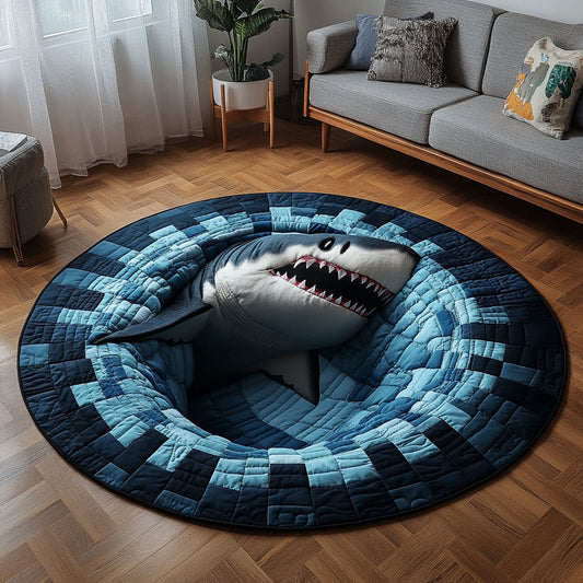 Shark Pit CP2909004CL Quilted Round Mat