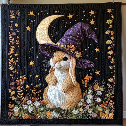 Rabbit In Autumn Night WY2308045CL Quilt
