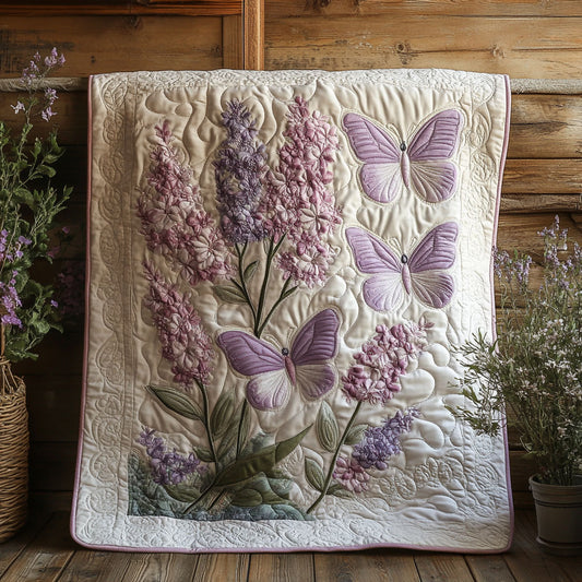 Floral Butterfly CW0906022CL Quilt