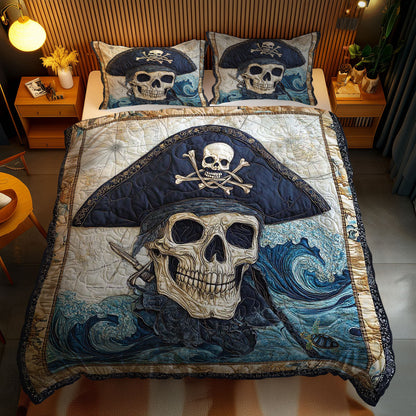 Haunted Skull Armada WN1212059CL Duvet Cover Set